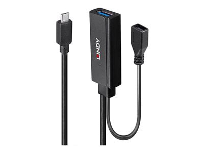 LINDY 5m USB 3.2 Gen 1 C/A Active Ext.