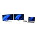 PORT DESIGNS Docking Station 2x 2K Combo