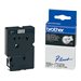 BROTHER RUBAN TZ 12MM NOIR / BL