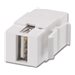 LINDY USB A/B Double Female keystone