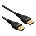 LINDY 0.5m DisplayPort 1.4 Cable Slim