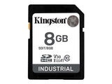 KINGSTON 8Go SDHC Industrial C10 UHS-I