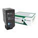 LEXMARK Return Prgm Cartouche Cyan 15K