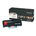 LEXMARK TONER RETURN PROG X463