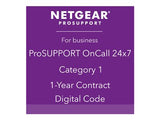 NETGEAR ProSupport OnCall 24hx7d Cat1 1a