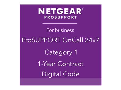 NETGEAR ProSupport OnCall 24hx7d Cat1 1a