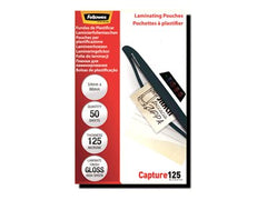 FELLOWES LAMIN POUCH 54X86MM 125MIC RTL