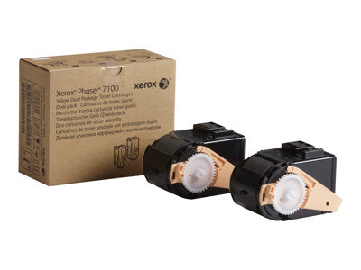 XEROX YELLOW DUAL PACKAGE TONER