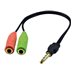 MCL ADAPTATEUR AUDIO JACK 3.5MM (P)