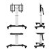 NEOMOUNTS Motorized Mobile Floor Stand