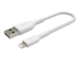 BELKIN Câble tressé Lightning USBA 0.15m