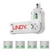 LINDY Clé USB et 4 bloqueurs de ports