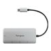 TARGUS USB-C 4 PORT HUB AL CASE