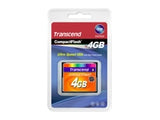 TRANSCEND Carte memoire flash 4Go 133x