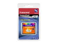 TRANSCEND Carte memoire flash 4Go 133x