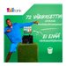 EPSON 1LB 104 EcoTank Magenta ink bottle