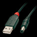 LINDY Cable USB A male - DC 3.5/1.35mm