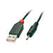 LINDY Cable USB A male - DC 3.5/1.35mm