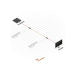 LINDY Kit extender HDMI 2.0 sur fibre