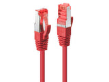 LINDY Cat.6 S/FTP Cable red 2m
