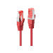 LINDY Cat.6 S/FTP Cable red 2m