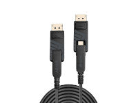 LINDY 20m Fibre Optic Hybrid Mini DP