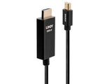 LINDY 0.5m Mini DP to HDMI Adapter Cable