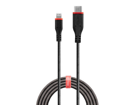LINDY 0.5m USB Type C to Lightning Cable