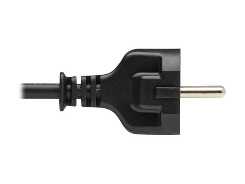 EATON TRIPPLITE PDU Power Cord C13 to Schuko CEE 7/7 - 10A 250V H05VV-F 1M 3.28 FT. Black