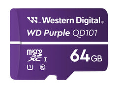 WD Purple 64Go Surveillance microSD XC Class - 10 UHS 1