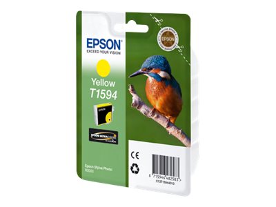 EPSON T1594 cartouche d encre jaune capacité standard 1-pack blister sans alarme Stylus Photo R2000