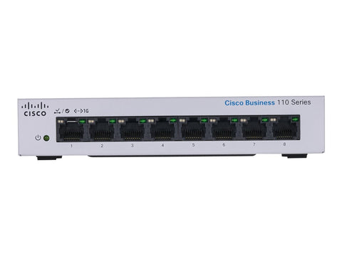 CISCO CBS110 Unmanaged 8-port GE Desktop