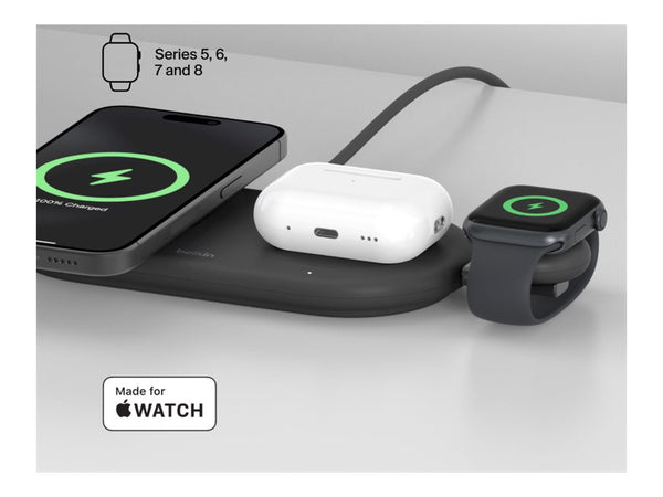 BELKIN BOOST CHARGE Apple Watch Fast Charge Dongle Black