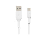 BELKIN BOOST CHARGE USB-A to USB-C Cable PVC 1M White