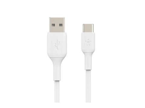 BELKIN BOOST CHARGE USB-A to USB-C Cable PVC 1M White