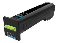 LEXMARK CS820 Cartouche de toner cyan très haute capacité 22K