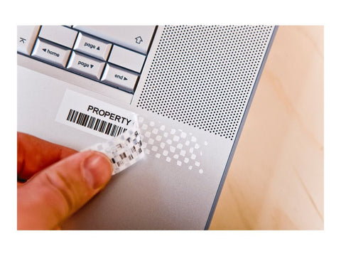 BROTHER P-TOUCH TZE-SE4noir sur security blanc textile 18