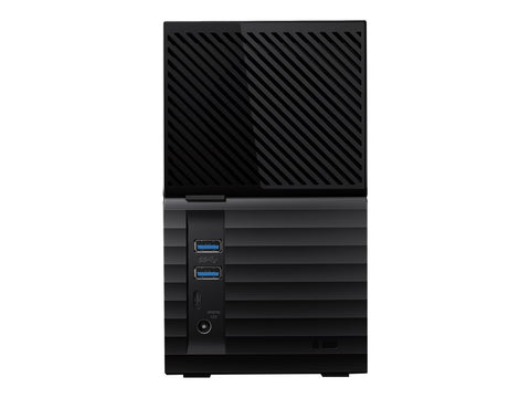 WD My Book Duo 36To Black RAID Storage Dual-Drive RAID 0/1 JB0D USB3.1 RTL