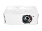 OPTOMA 4K400STx Projector UHD 4K 3840x2160 4000lm 1.000.000:1 ST TR: 0.5:1 2H 1 SPDIF 1 USB-A power  HP 1x10W 3.98Kg Blanc