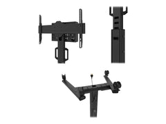 NEOMOUNTS FL50S-825BL1 Support au sol mobile pour écran 37-75p - TÜV