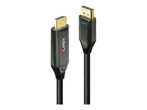 LINDY 2m Active DisplayPort 1.4 to HDMI 8K60 Cable
