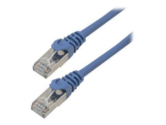 MCL CAT6A S/FTP LSZH Patch cable - 20m Blue