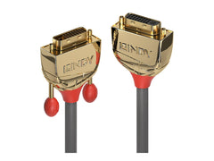 LINDY 2m DVI-D Dual Link extension cable Gold Line 24+1