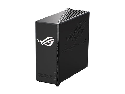 ASUS ROG Strix GS-BE18000 WiFi 7 Tri-band Router 18000 Mbps 8x 2.5G Ports 3.300 sq. ft. Coverage 2.0GHz Quad-core CPU