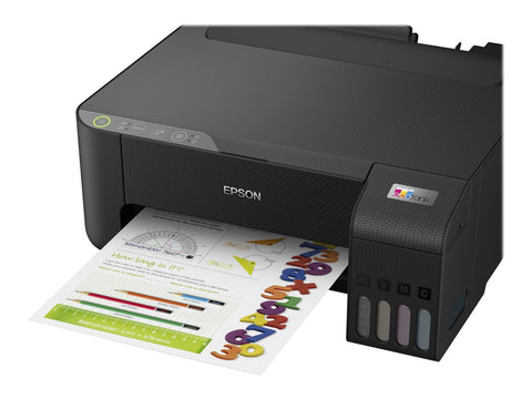 EPSON EcoTank ET-1810 Printer colour ink-jet refillable A4 5760x1440dpi 10ppm mono/5ppm colour 100 sheets USB Wi-Fi black