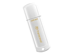 TRANSCEND 128Go Clé USB 730 USB 3.0 Classique - Blanc