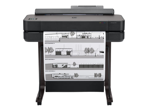 HP DesignJet T650 24p LFP 2025 Colour Ink-Jet Roll A1 61.0cmx91.4 m 2400x1200dpi 0.43 min/page USB LAN Wi-Fi Cutter