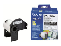 BROTHER P-TOUCH DK-11207 die-cut CD / DVD label (film) diameter 58mm 100 labels