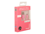 URBAN FACTORY CABLE LIGHTNING MFI 1M ROSE BOITE