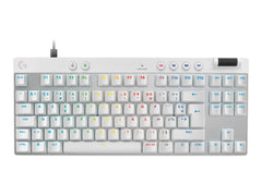 LOGITECH PRO X TKL RAPID Keyboard - White (FR)
